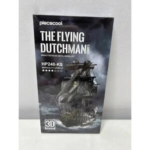 Piececool Metal 3D Puzzles Flying Dutchman Pirate Ship DIY Kit Sealed